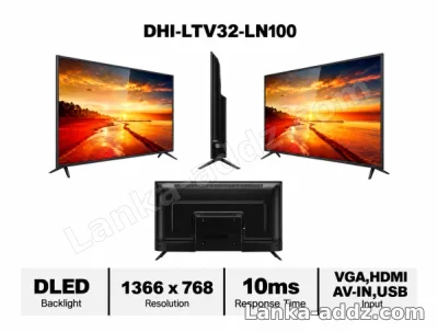 LN-100 Dahua LN100 32'' HD LED TV (2 Years ), Companionship in Maradana, Sri Lanka