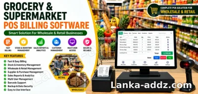 Grocery Supermarket POS Billing System Fast & Inventory Management., Companionship in Piliyandala, Sri Lanka