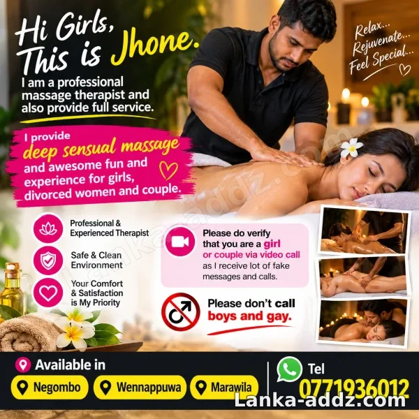 Massage for Girls, Wellness & Massage in Negombo, Sri Lanka