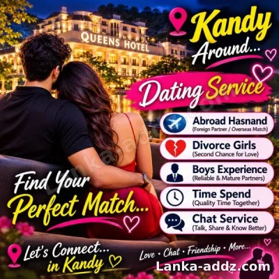 Kandy around ladies, Companionship in Kandy, Sri Lanka